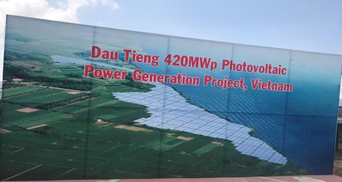 DỰ ÁN NHÀ MÁY ĐIỆN MẶT TRỜI DẦU TIẾNG