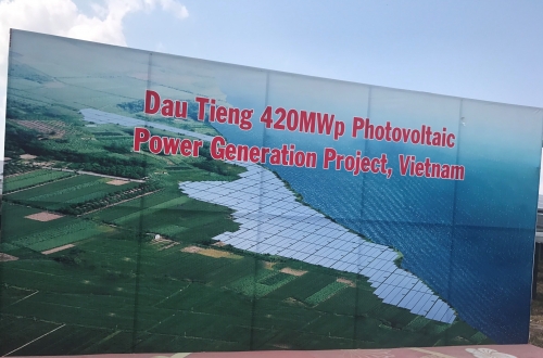 Nhà Máy Điện Năng lượng mặt trời Dầu Tiếng 420MWp.